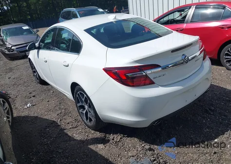 2017 Buick Regal Turbo Sport Touring from USA, damaged, VIN 2G4GL5EX7H9110338